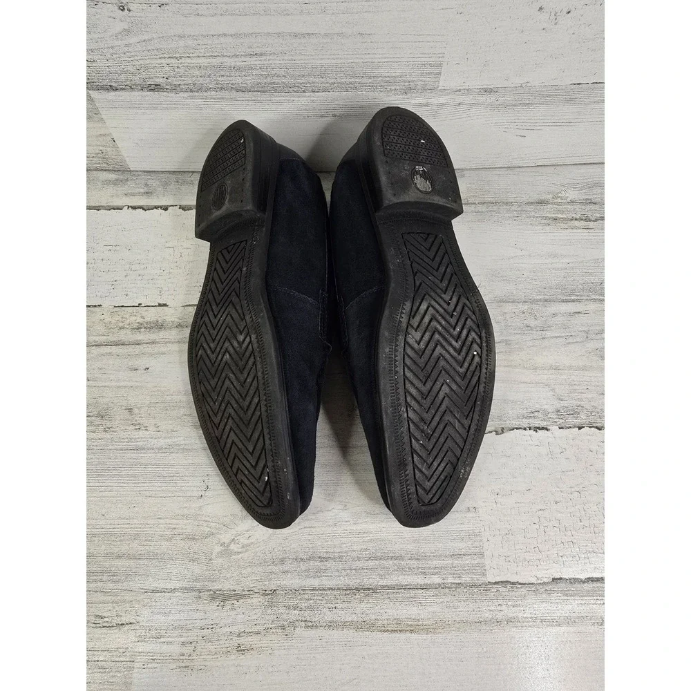 DKNY Men's 2001 Lance Blue Suede Penny Loafer Shoes 9  EUC‎